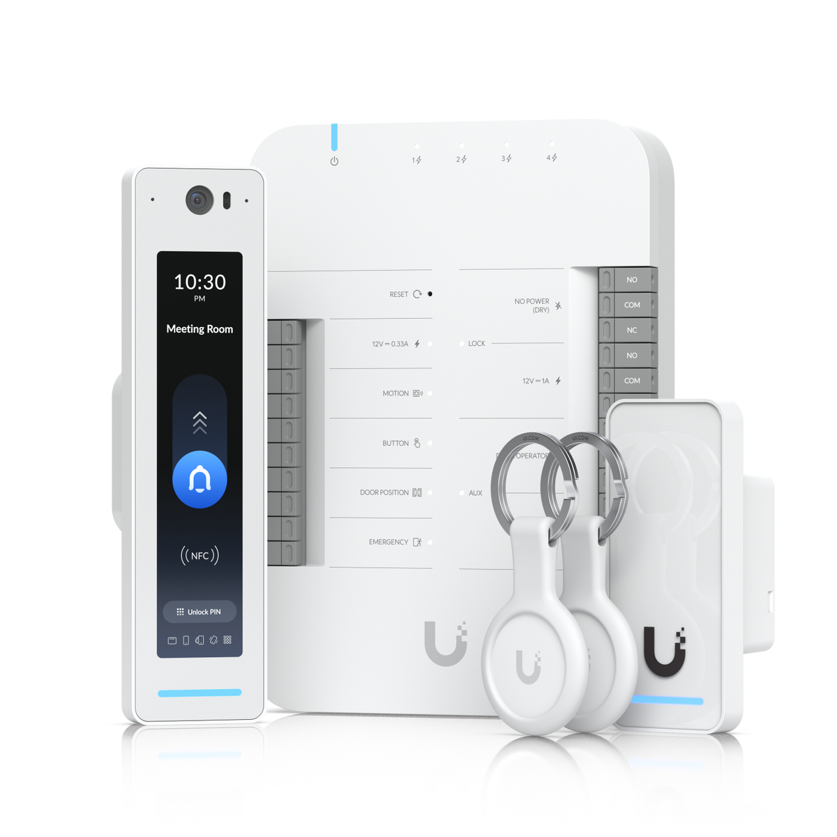 Ubiquiti UniFi Access G3 Starter Kit Pro UA-G3-SK-Pro, Door Hub, G3 Reader Pro and G3 Reader, Single-Door Entry and Exit atomoffice