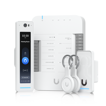 Ubiquiti UniFi Access G3 Starter Kit Pro UA-G3-SK-Pro, Door Hub, G3 Reader Pro and G3 Reader, Single-Door Entry and Exit atomoffice