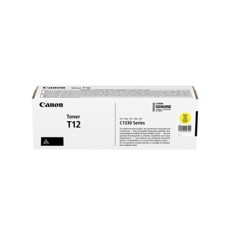 Canon T12 Yellow Original Toner Cartridge for C1330 series