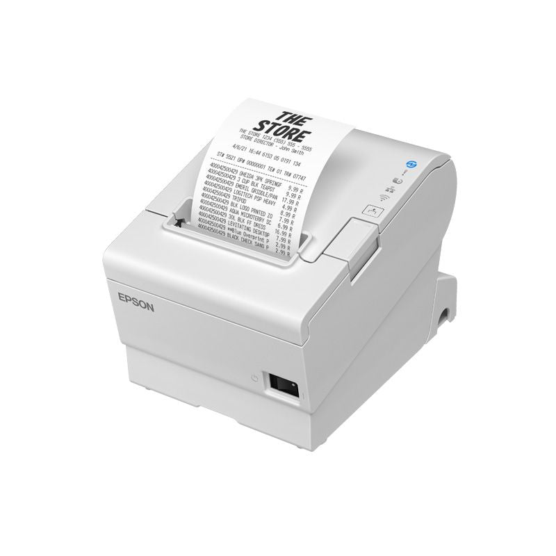 Epson TM-T88VII Thermal Receipt Printer, 500 mm/s, USB and Ethernet atomoffice