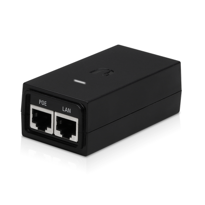 Ubiquiti 24V DC PoE Adapter POE-24-12W-G, Mid-Power 24V 0.5A, Gigabit LAN, Surge Protected atomoffice