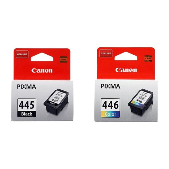 Canon PG-445/CL-446 Standard and High Yield(XL) Combo Pack Original Ink Cartridge