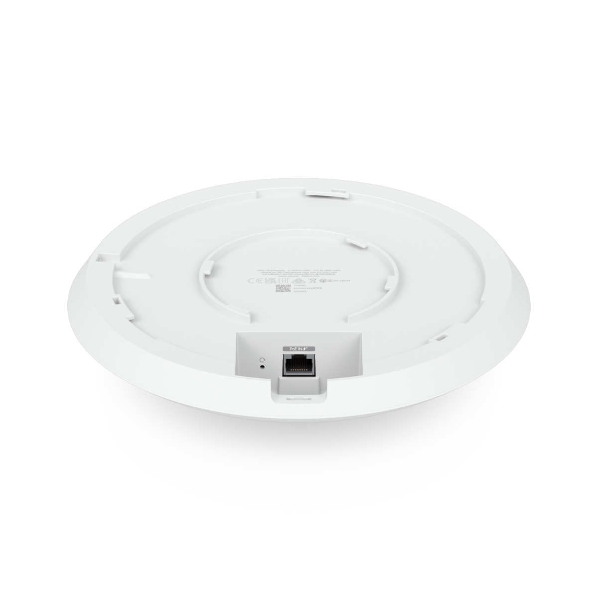 Ubiquiti Access Point U6 Enterprise U6-Enterprise, WiFi 6E with 6 GHz, 10 Spatial Streams, 600+ Clients, 2.5 GbE PoE+ atomoffice