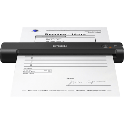 Epson WorkForce ES-50 Mobile A4 Scanner, USB, 600 dpi B11B252401 atomoffice