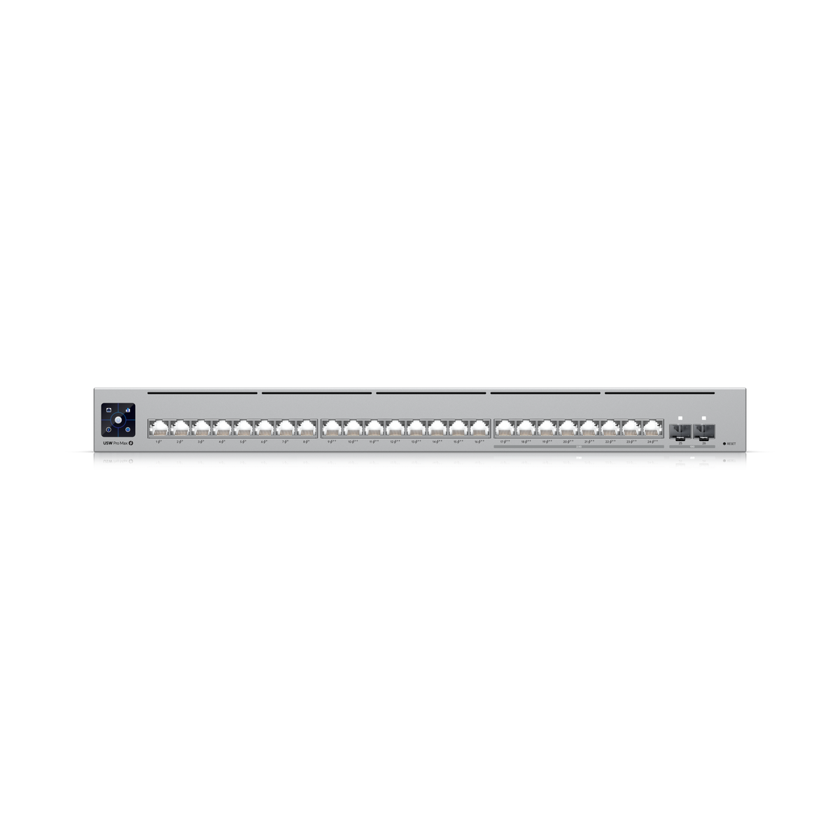 Ubiquiti UniFi Switch Pro Max 24 PoE, 400W PoE++, 2.5 GbE, 10G SFP+ Uplinks, Layer 3 atomoffice