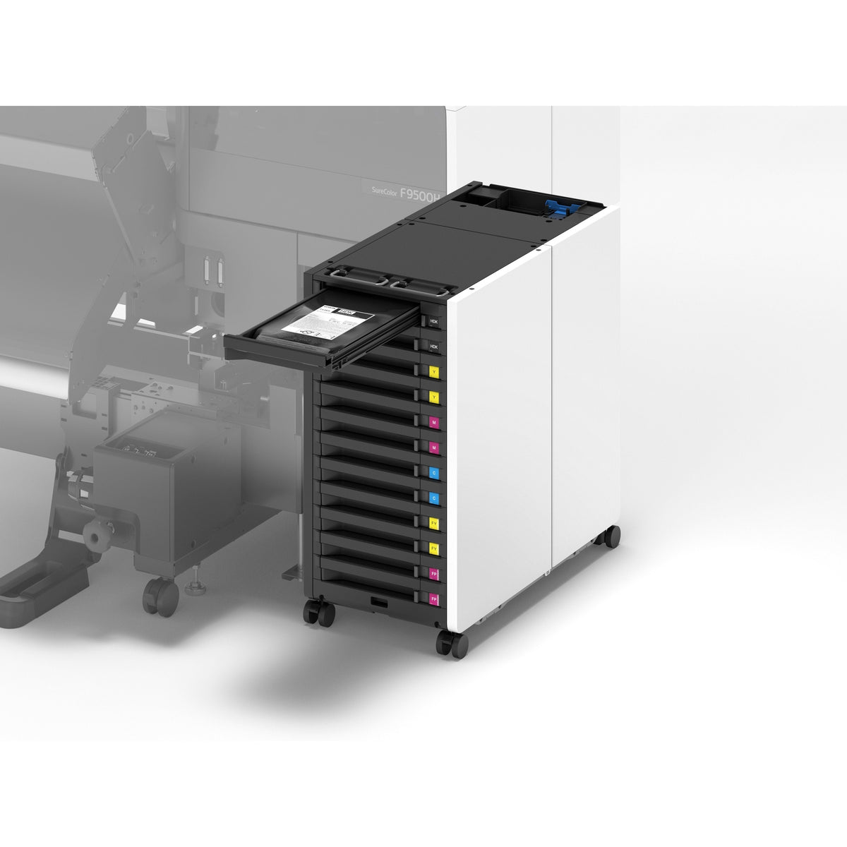 Epson SureColor SC-F9500 / SC-F9500H 64-inch Dye Sublimation Printer, UltraChrome DS Ink atomoffice