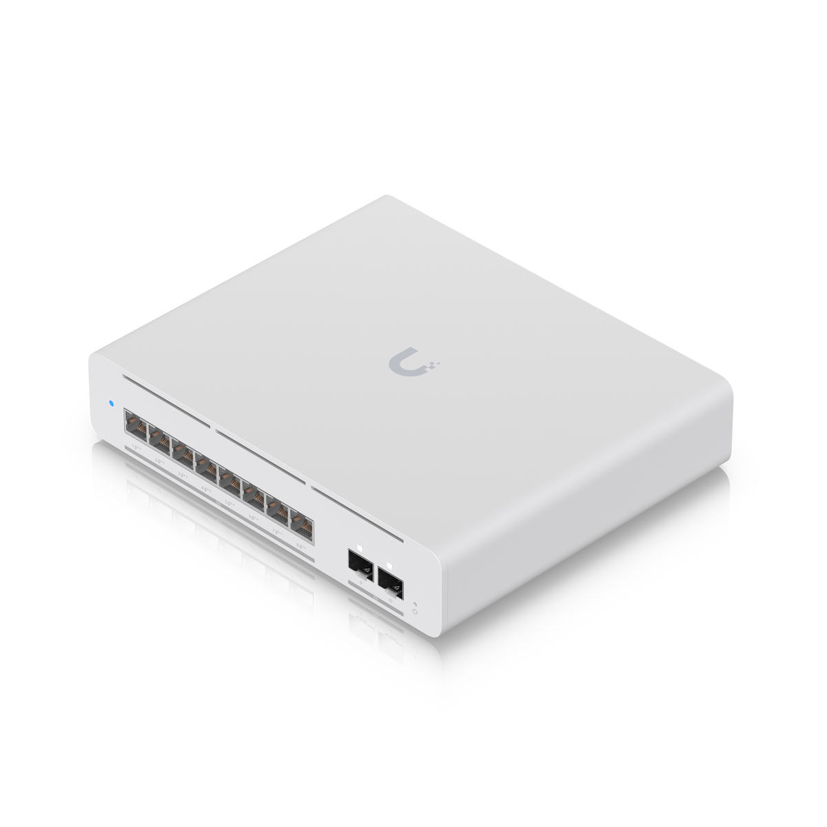 Ubiquiti UniFi Switch Pro XG 8 PoE, 8 x 10 GbE PoE++, 2 x 10G SFP+, 155W PoE, Layer 3, Desktop or Wall atomoffice