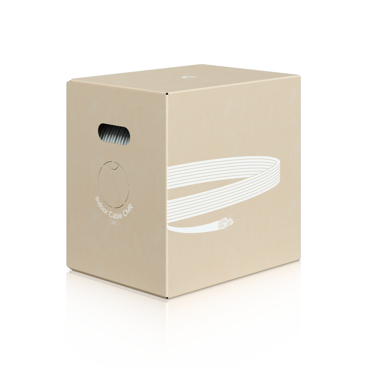 Ubiquiti UniFi Indoor Cable Cat6 CMR, 305 m Box, Riser-Rated, 23 AWG UTP, White atomoffice
