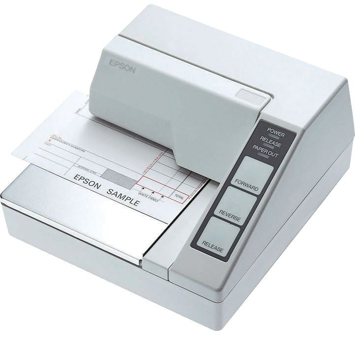 Epson TM-U295 Impact Dot Matrix Slip Printer, Flatbed Design, Serial Interface atomoffice