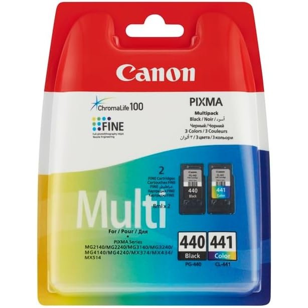 Canon PG 440/441 Combo Pack Original Ink Cartridge