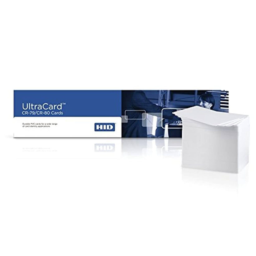 HID FARGO UltraCard 081751 HiCo Magnetic Stripe PVC Cards | CR-80 30 mil, Box of 500 atomoffice