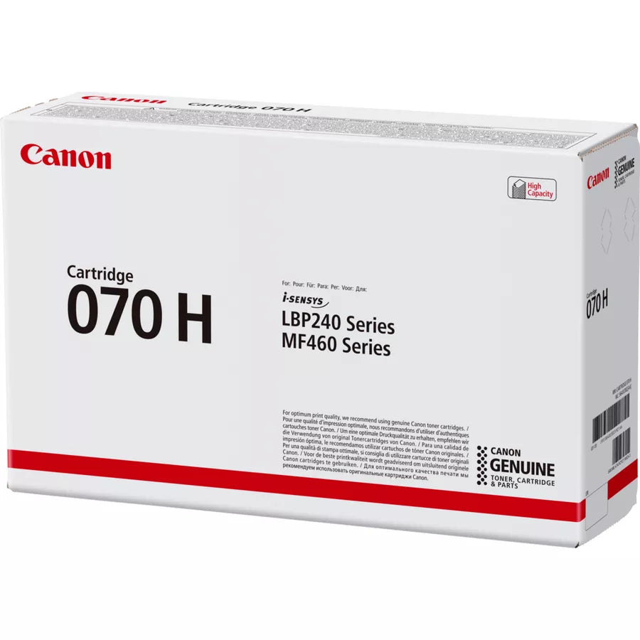 Canon 070H Original Toner Cartridge for Canon i-SENSYS LBP243dw, LBP246dw, MF461dw, MF465dw, MF463dw