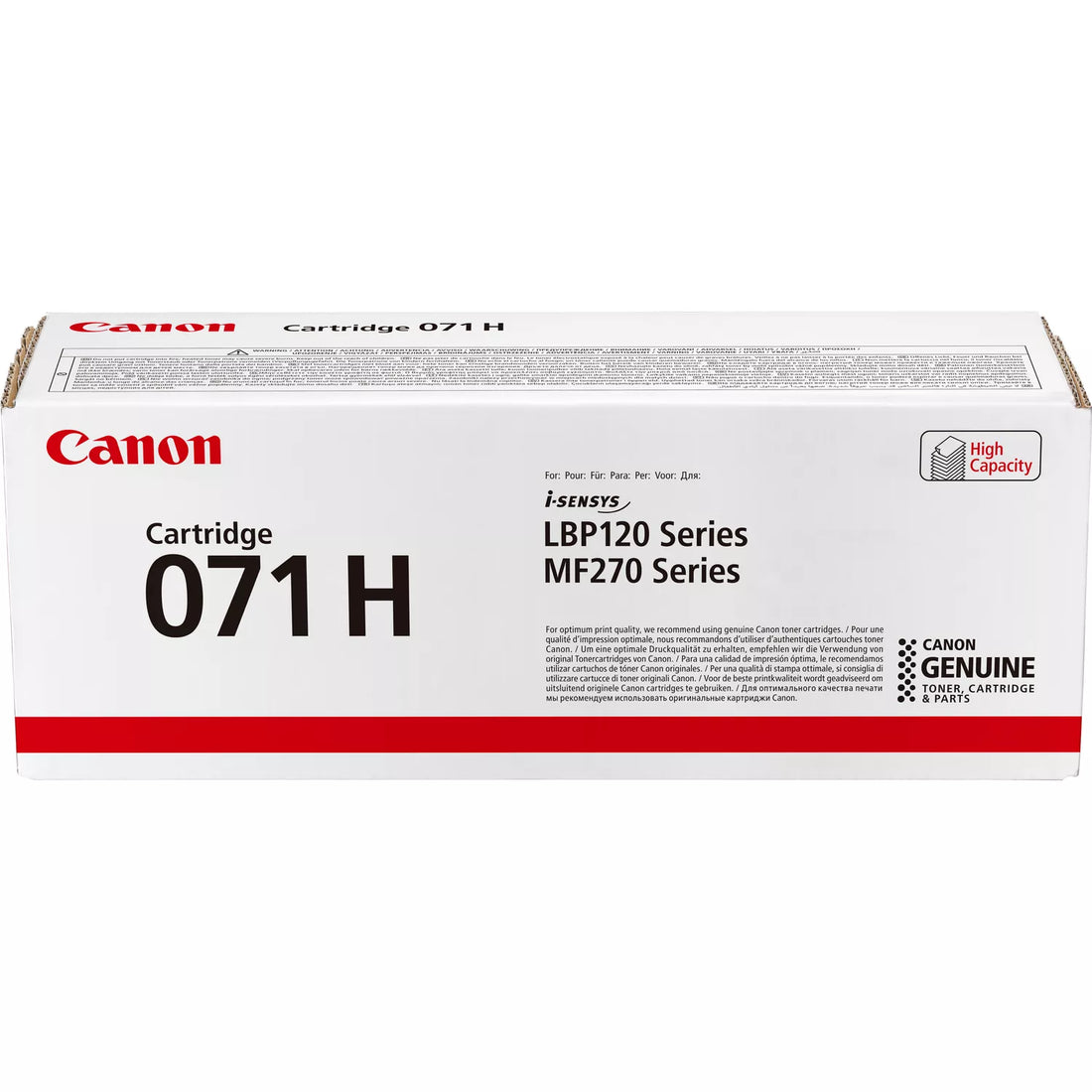 Canon 071H Black Original Toner Cartridge