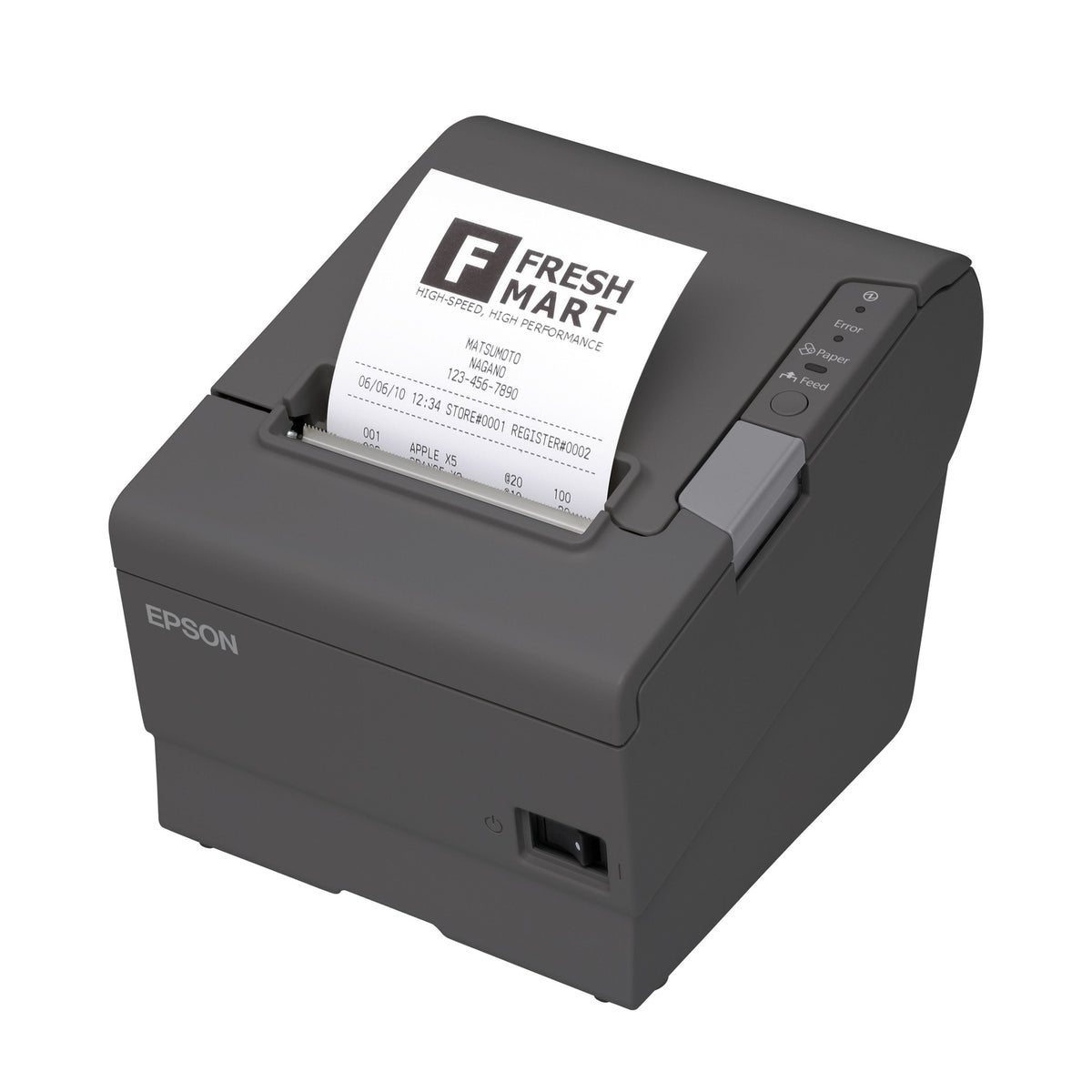 Epson TM-T88VI Thermal Receipt Printer, Max Print Speed 500 mm/s atomoffice