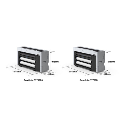 Epson SureColor SC-T7700DM Technical MFP, Print, Scan and Copy, with SSD and PostScript C11CH84301A1 atomoffice