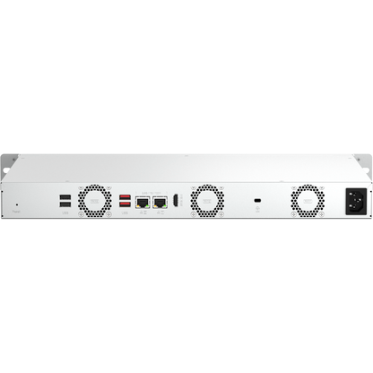 QNAP TS-464eU-8G 4-Bay Short-Depth Rackmount NAS Enclosure atomoffice
