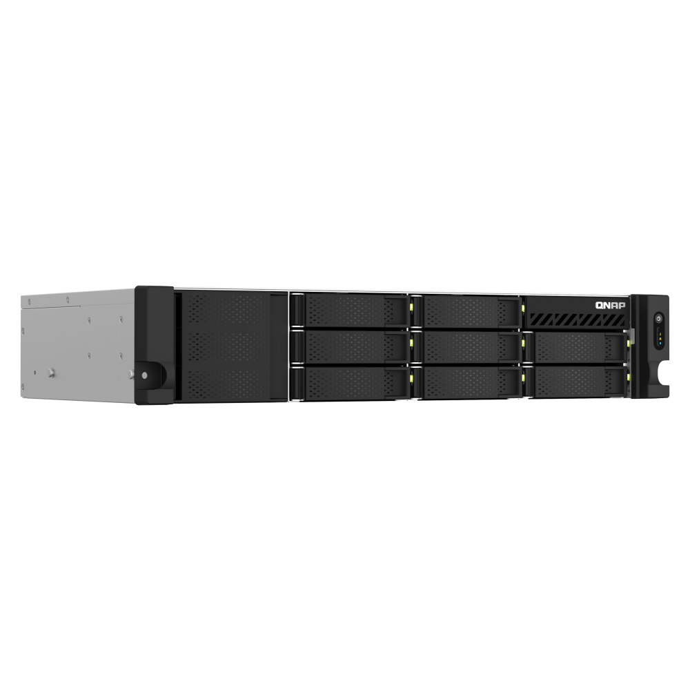 QNAP TS-864eU-8G 8-Bay Short-Depth Rackmount NAS Enclosure atomoffice