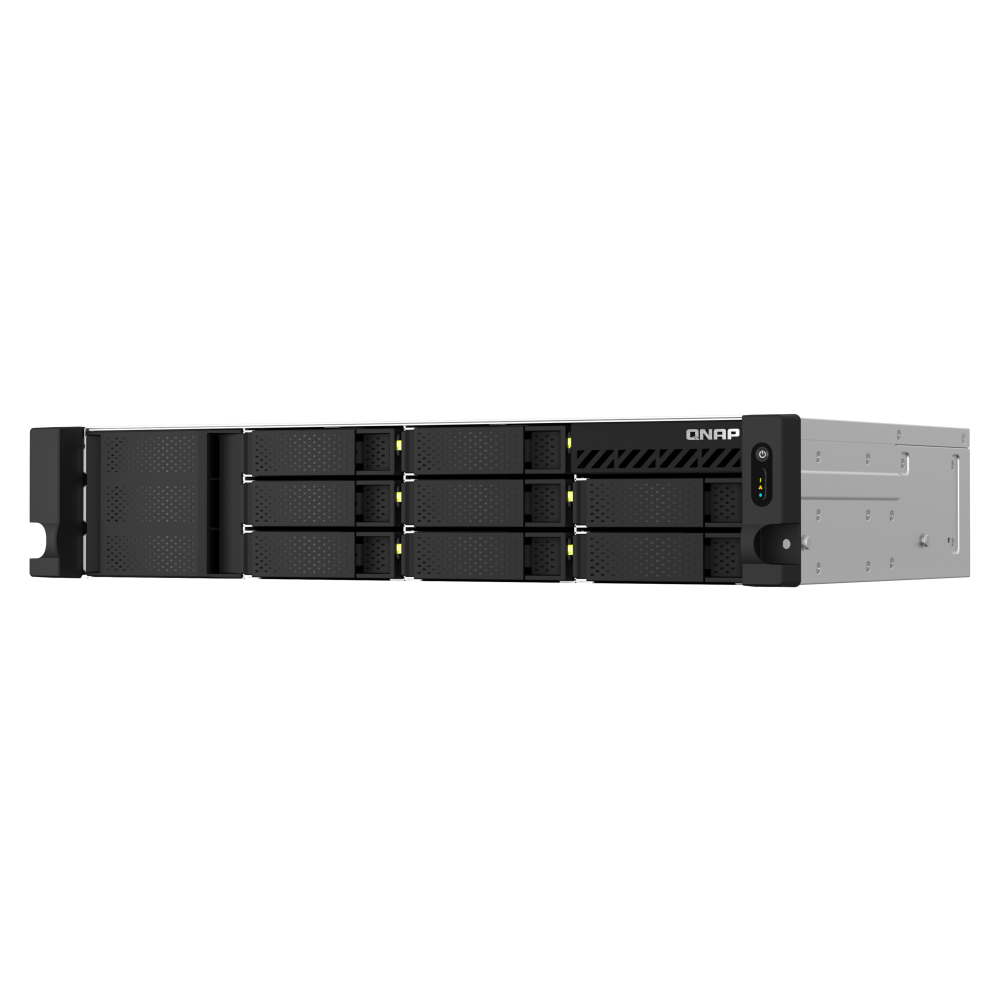 QNAP TS-864eU-8G 8-Bay Short-Depth Rackmount NAS Enclosure atomoffice