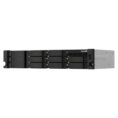 QNAP TS-864eU-8G 8-Bay Short-Depth Rackmount NAS Enclosure atomoffice