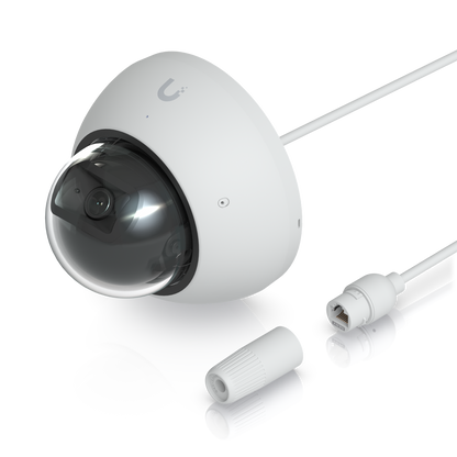 Ubiquiti Camera AI Dome, 4K 8MP PoE Dome Camera, 40 m IR, Face and Plate Recognition, IP66 IK10, White, UVC-AI-Dome-W atomoffice
