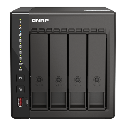 QNAP TS-453E-8G 4-Bay Desktop NAS Enclosure atomoffice