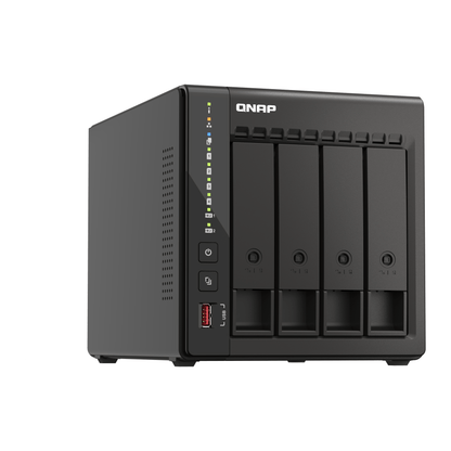 QNAP TS-453E-8G 4-Bay Desktop NAS Enclosure atomoffice