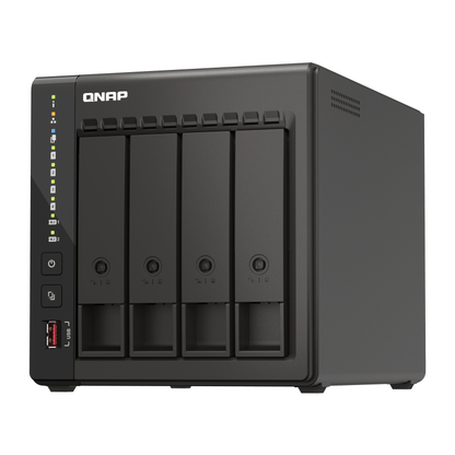 QNAP TS-453E-8G 4-Bay Desktop NAS Enclosure atomoffice