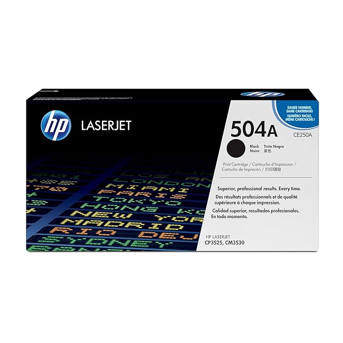 HP 504A Original LaserJet Toner Cartridge