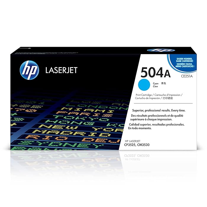 HP 504A Original LaserJet Toner Cartridge