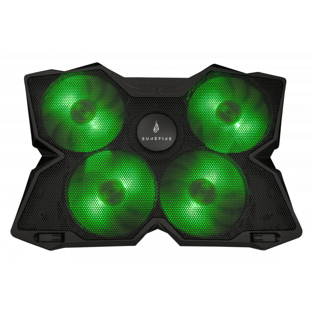 SureFire Bora Gaming Laptop Cooling Pad Green