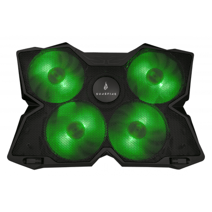 SureFire Bora Gaming Laptop Cooling Pad Green