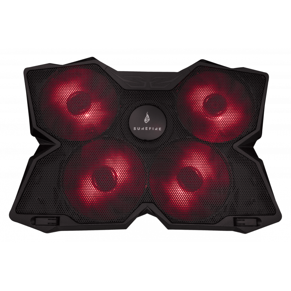 SureFire Bora Gaming Laptop Cooling Pad Red