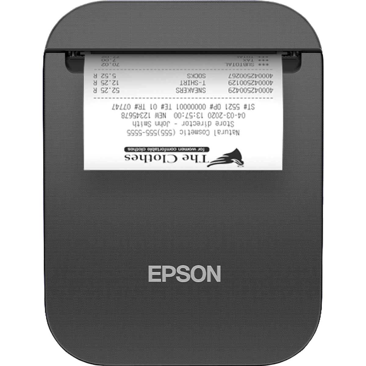 Epson TM-P80II Mobile Receipt Printer, 80 mm, Wi-Fi or Bluetooth, USB-C atomoffice