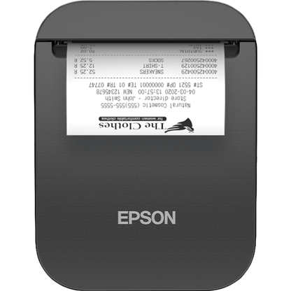 Epson TM-P80II Mobile Receipt Printer, 80 mm, Wi-Fi or Bluetooth, USB-C atomoffice