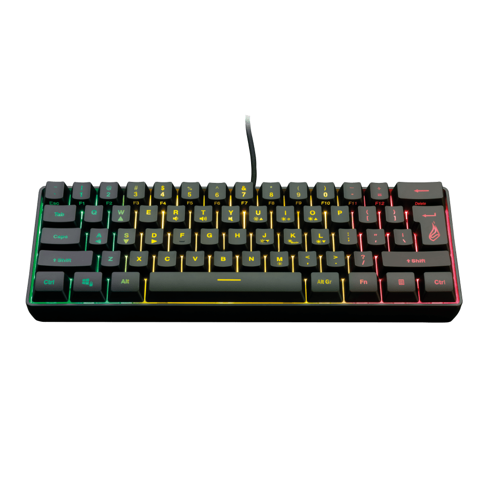 SureFire KingPin X1 60% Gaming RGB Keyboard QWERTY US English