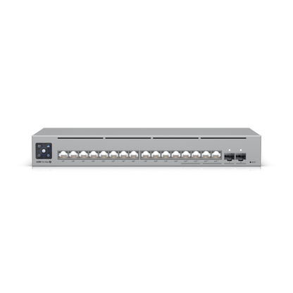 Ubiquiti UniFi Switch Pro Max 16 PoE, 16 Ports with 2.5 GbE, 180W PoE++, 10G SFP+, Layer 3, Fanless atomoffice