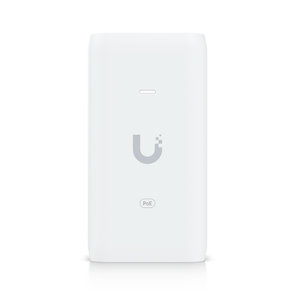 Ubiquiti UniFi PoE Adapter 15W U-PoE, Gigabit LAN, 48V DC Output, Surge Protected atomoffice