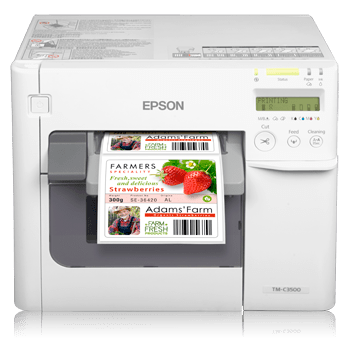 Epson ColorWorks C3500 Colour Label Printer, 720 x 360 dpi, 104 mm Print Width atomoffice