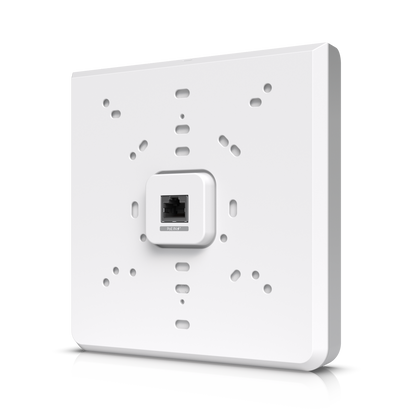 Ubiquiti Access Point U6 Enterprise In-Wall U6-Enterprise-IW, WiFi 6E with 6 GHz, 4-Port GbE Switch, 2.5 GbE PoE+ atomoffice
