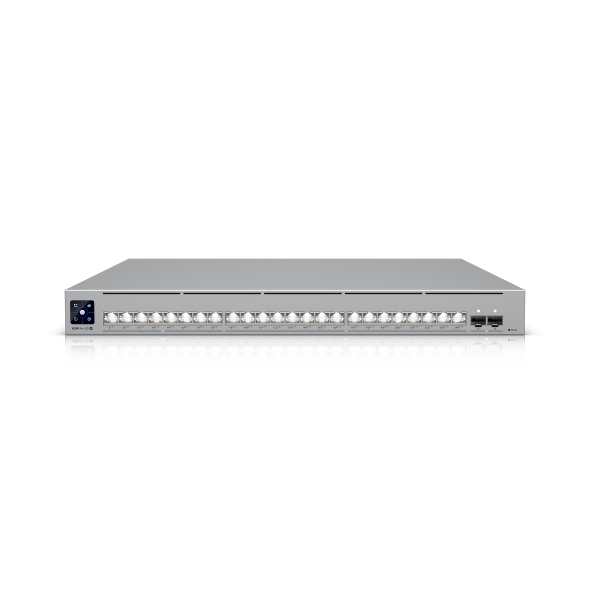Ubiquiti UniFi Switch Pro XG 24 PoE, 24 PoE+++ Ports 16 x 10 GbE, 8 x 2.5 GbE , 720W PoE, 2 x 25G SFP28 atomoffice