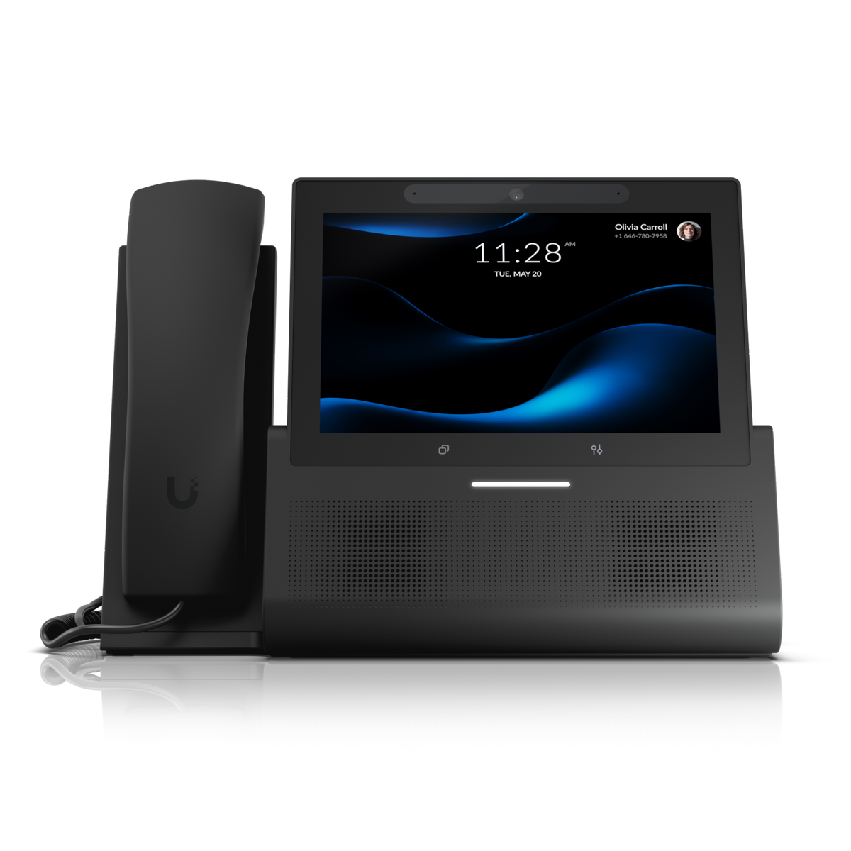 Ubiquiti UniFi Talk Phone G3 Touch Enterprise, 7" Touch Display, 5MP Camera, PoE+ or USB-C, Desktop atomoffice