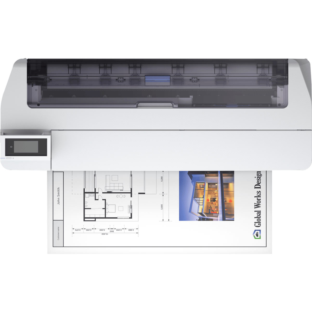 Epson SureColor SC-T5100N 36-inch Desktop Technical Printer, Stand Optional C11CF12302A1 atomoffice