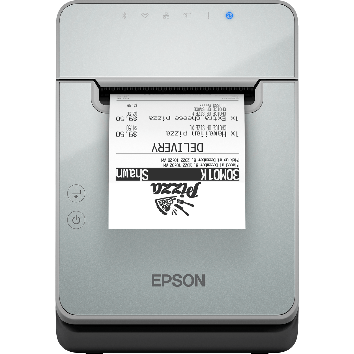 Epson TM-L100 Liner-Free Thermal Label Printer, up to 170 mm/sec atomoffice