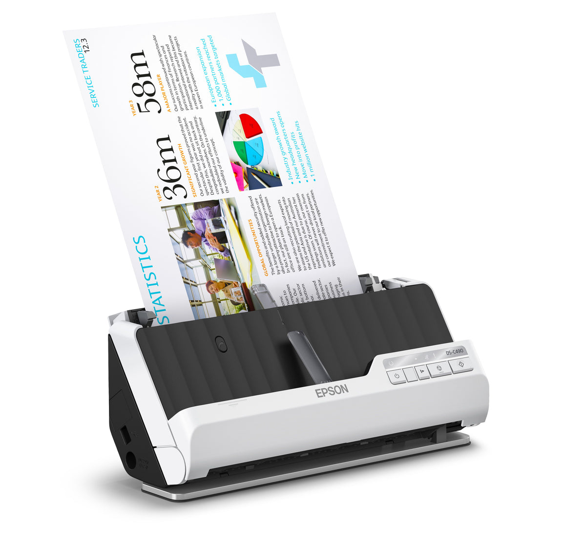 Epson DS-C490 B11B271402BE view 4 atomoffice