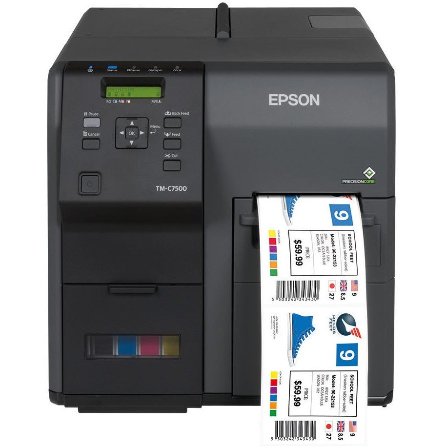 Epson ColorWorks C7500 / C7500G Industrial Colour Label Printer, 300 mm/s atomoffice