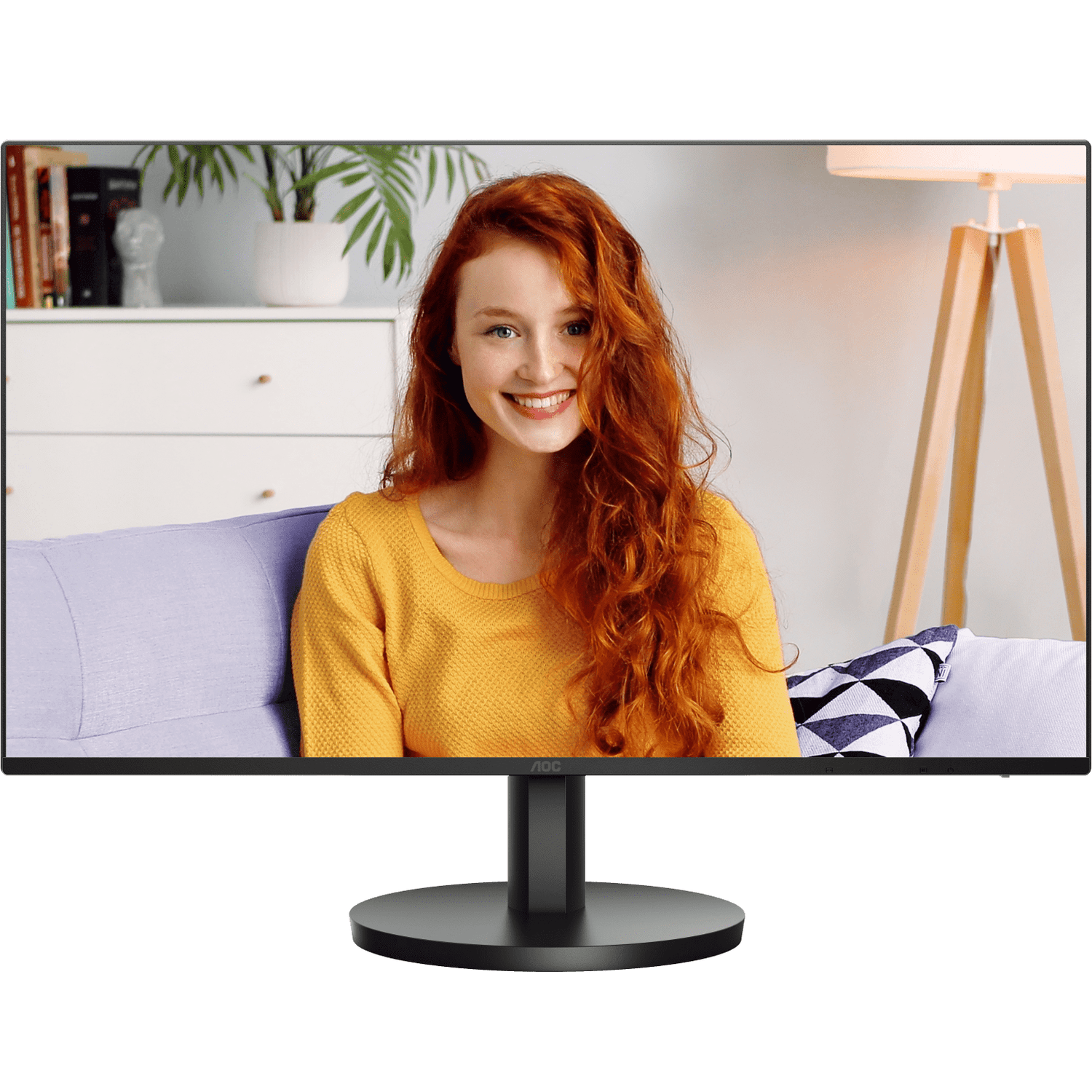 AOC 24&quot; 24B3CA2 Flat FHD Monitor, IPS Panel 100Hz- HDMI, USB-C atomoffice