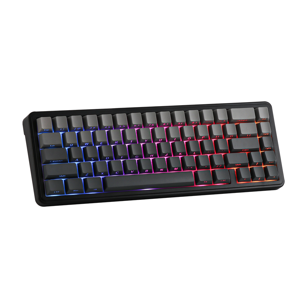 AULA F65 Mechanical Gaming Keyboard RGB 67 Keys Tri-Mode Wireless,Bluetooth,Wired Linear Switch atomoffice
