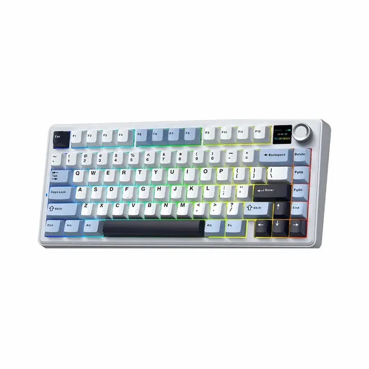 AULA F75 MAX Mechanical Gaming Keyboard RGB 80 Keys Tri-Mode Wireless,Bluetooth,Wired Linear Switch atomoffice