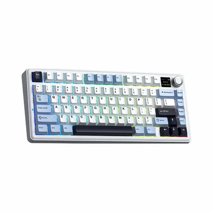 AULA F75 MAX Mechanical Gaming Keyboard RGB 80 Keys Tri-Mode Wireless,Bluetooth,Wired Linear Switch atomoffice