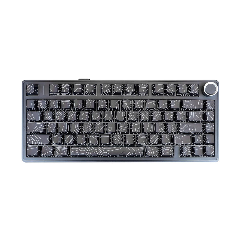 AULA F75 Mechanical Gaming Keyboard RGB 80 Keys Tri-Mode Wireless,Bluetooth,Wired Linear Switch atomoffice